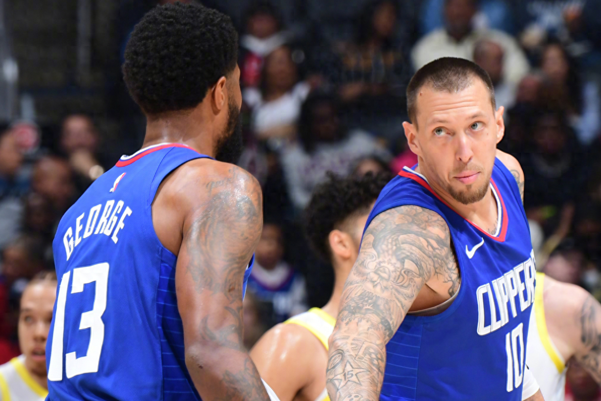 快船擒独行侠，乔治展现得分手感